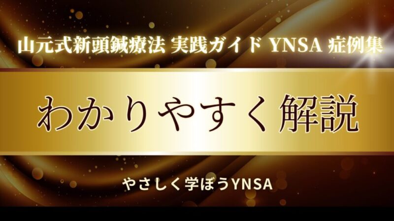 山元式新頭鍼療法 症例集 わかりやすく解説